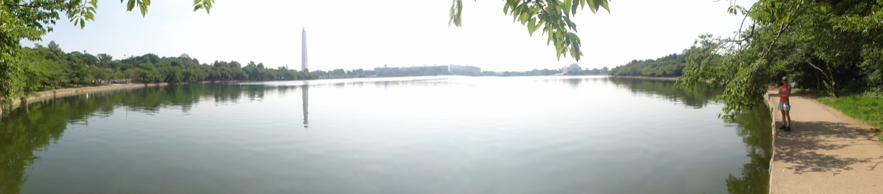 Panorama do Tidal Basin
