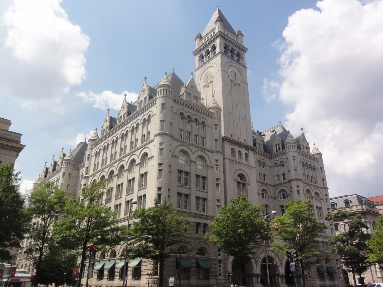 A torre da Old Post Office