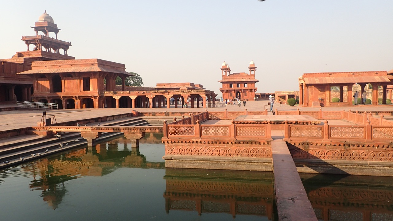 Anup Talao e os palácios de Fatehpur Sikri